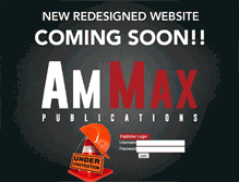 Tablet Screenshot of ammaxpublications.com